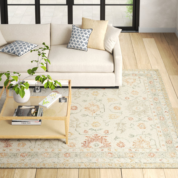 Birch Lane™ Aden Hand Hooked Wool Oriental Rug & Reviews | Wayfair